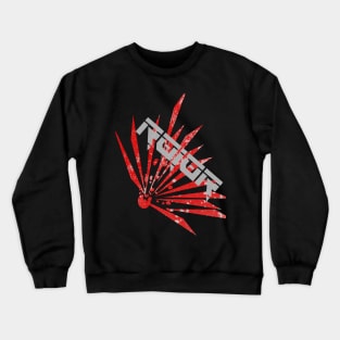 R010R-explosive logo 3 Crewneck Sweatshirt